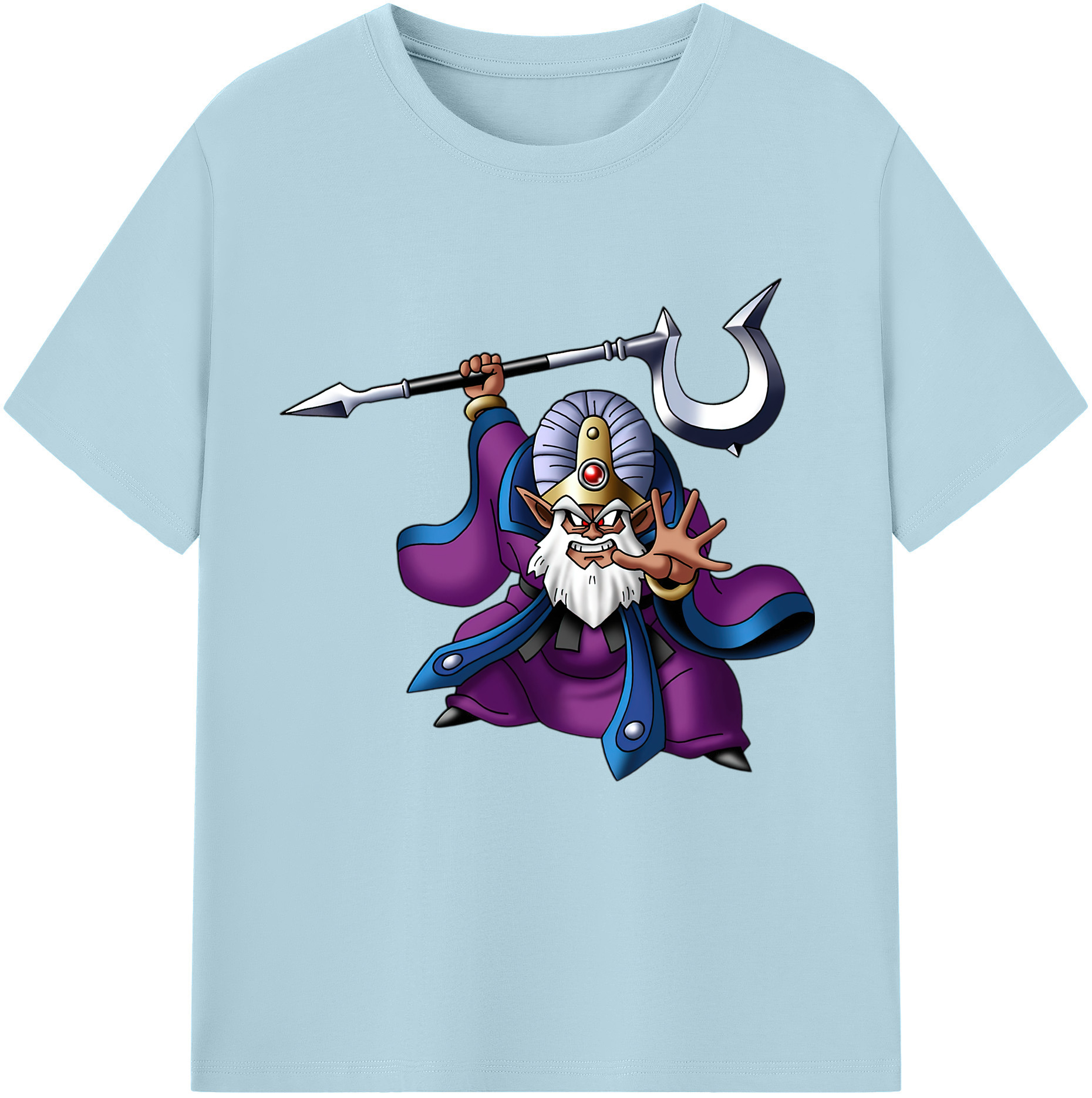 （画像用） ドラゴンクエスト Doragon Kuesuto Dragon Quest 綿100％半袖Tシャツ（フロントプリント）
